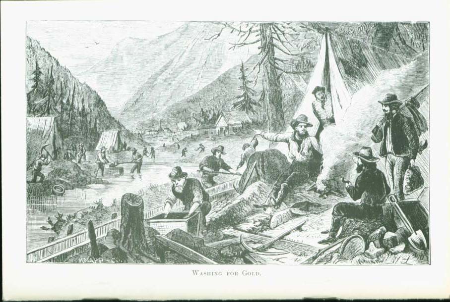 AT A NEW MINING CAMP: Creede of Colorado, 1892. vist0018i